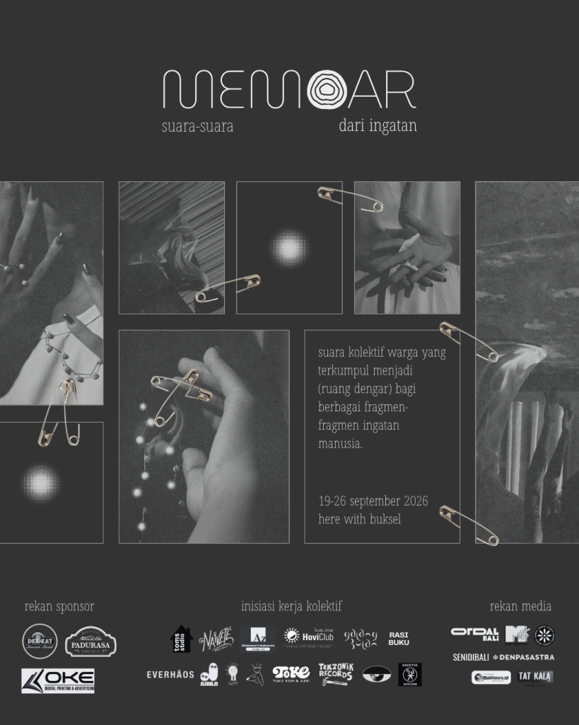 Memoar: Suara-Suara dari Ingatan, Ketika Seni Mengajak Kita Mendengar Apa yang Takut Kita Lupakan